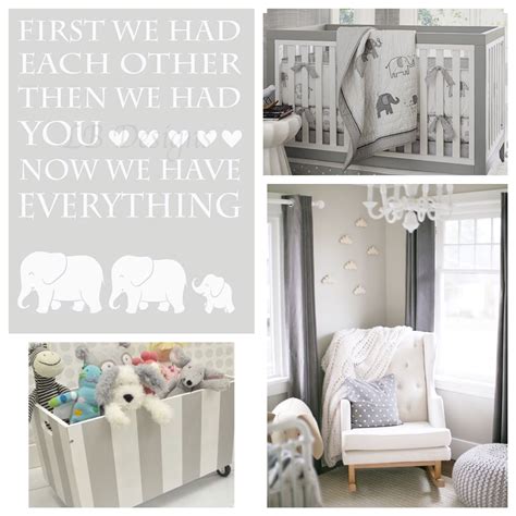 elephant baby room decor