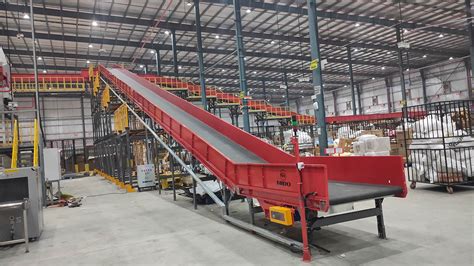 Inclined Belt Conveyor Nido Automation