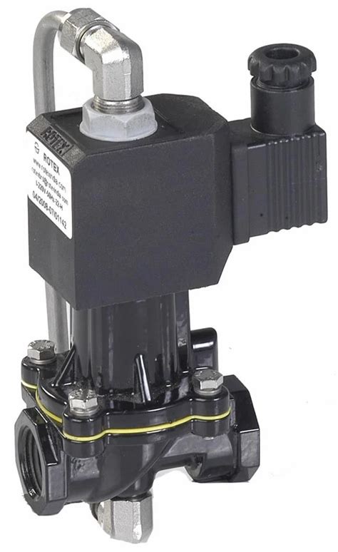 0 5hp Fluid Rotex 5 Way High Pressure Solenoid Valve Valve Size 2