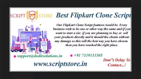 Ppt Readymade Flipkart Clone System Scriptstore In Powerpoint