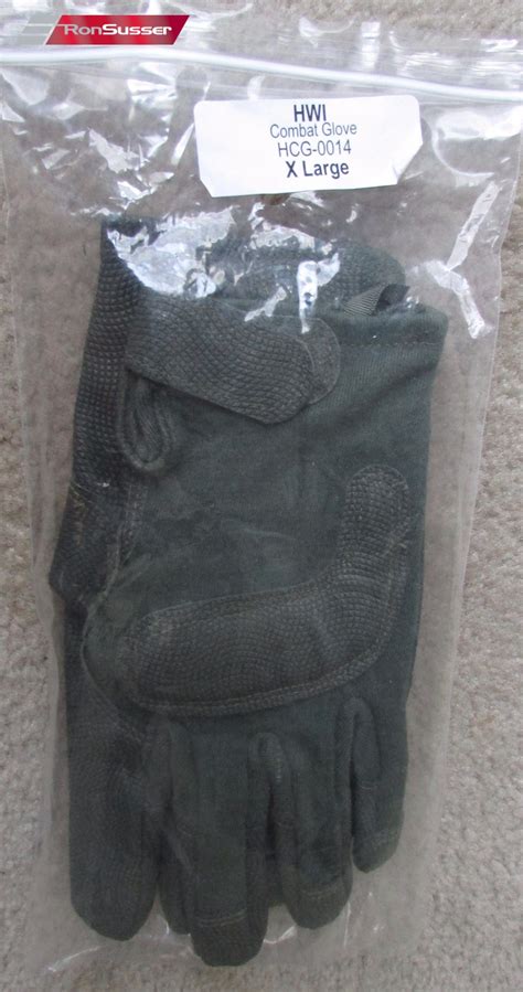 Us Military Issue Army Combat Gloves Hcg 0014 Xl Kevlar Goatskin