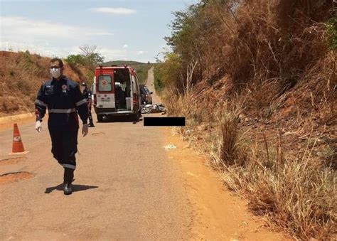 Homem morre em acidente de moto na BR 122 em Caetité