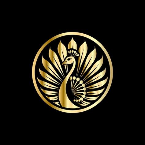 Premium Vector Peacock Logo Template Luxury Ornamental Peacock Logo