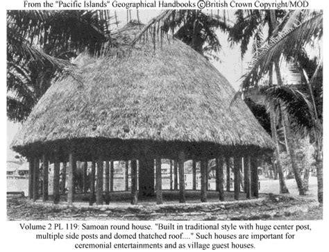 Samoan fale | Round house, Island style, Natural building