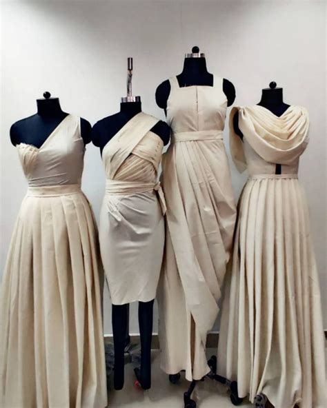 Draping Display By The Fashion Design Students Jd Institute Of