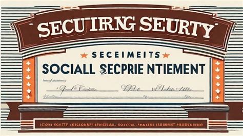 Premium AI Image | Securing Social Security Benefits for Retirement