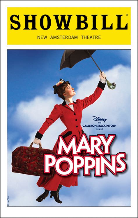 Mary Poppins Broadway Poster