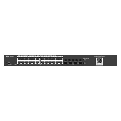 Switch Administrable Poe Ruijie Rg Nbs Gt Sfp P Tecnolog A Bacana