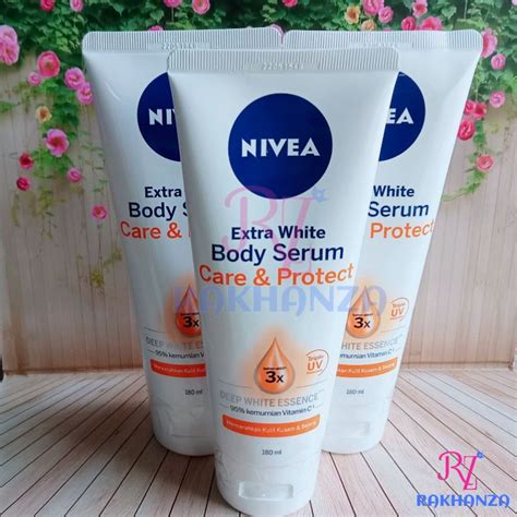 Jual Nivea Extra White Body Serum Care Protect Ml Shopee Indonesia