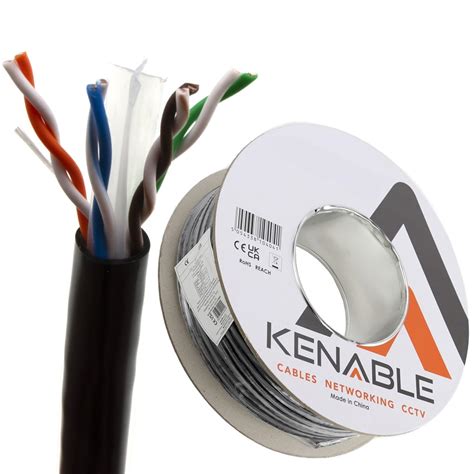 Buy Kenable External CAT6 Outdoor Use COPPER Ethernet Network Cable