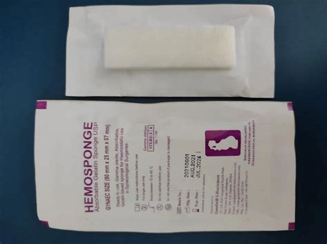 General Products Absorbable Hemostatic Gelatin Sponge Dental