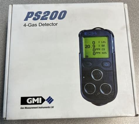 Gmi Ps Portable Gas Monitor Detector Lel O Co H S With Pump