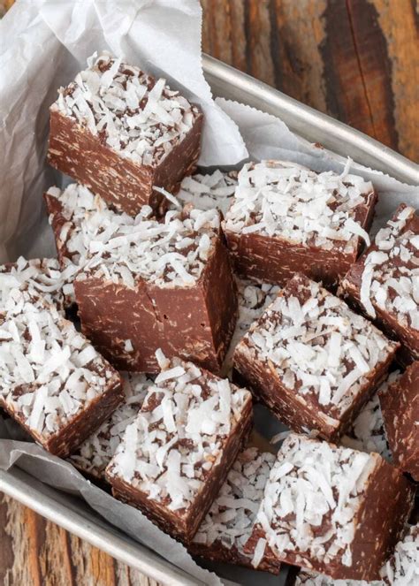 Coconut Fudge Barefeet In The Kitchen