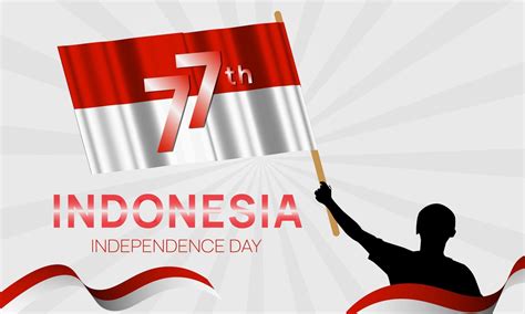 indonesian independence day 17 august 77 years indonesian independence