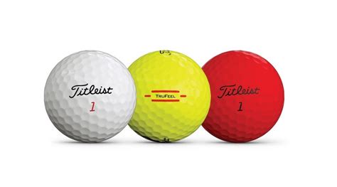 Titleist's low-compression TruFeel golf ball combines distance, soft feel