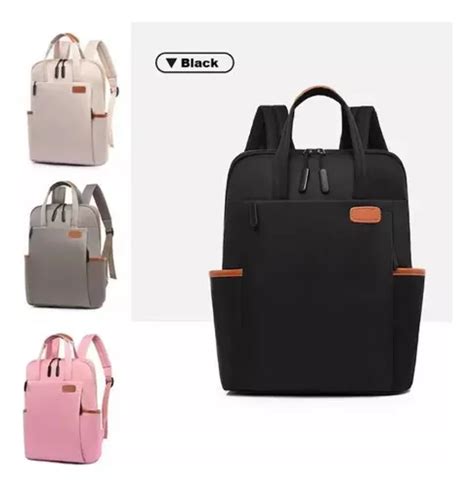 Bolsa De Tecido Oxford Para Laptop Mochila De Viagem Imperme Cor