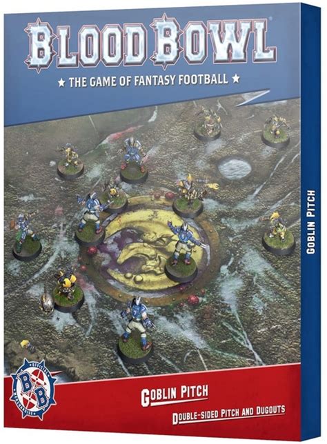 Warhammer Blood Bowl Goblin Pitch And Dugouts