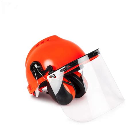 Industrial Safety Helmet With Visor And Earmuffs - Buy Protective ...