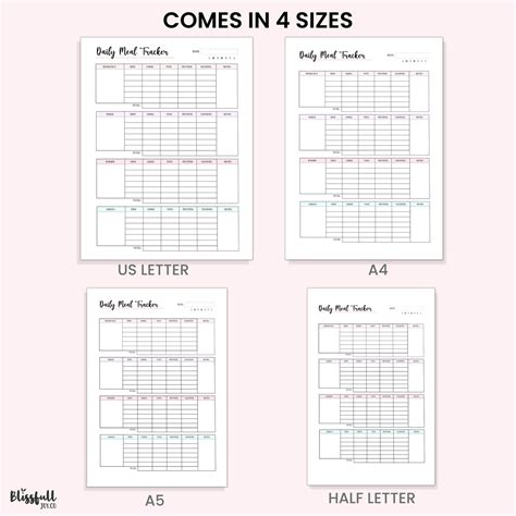 Ultimate Printable Weight Loss Planner Weight Loss Tracker Meal Planner Fitness Planner