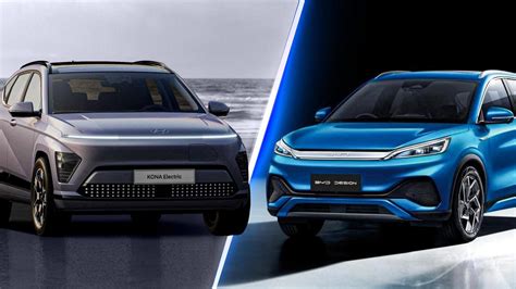 2024 Hyundai KONA Electric V S BYD Atto 3 A Comparison