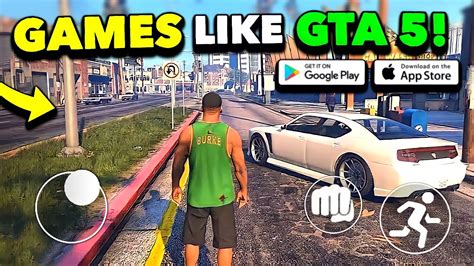 Top 10 Games Like GTA 5 GTA 6 On IOS Android 2024 High Graphics Role