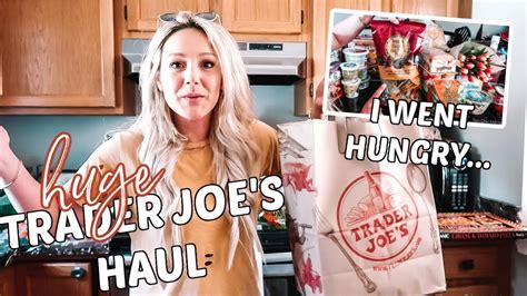 I Went Hungry Big Trader Joe S Haul Vegetarian Grocery Haul