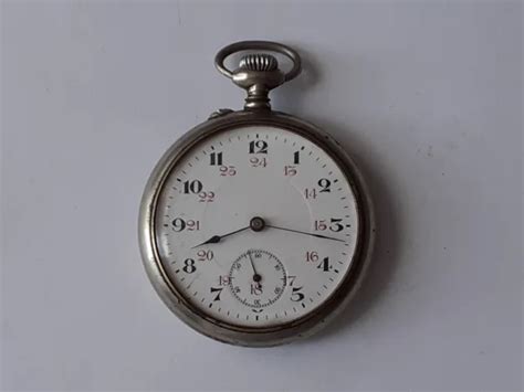 MONTRE GOUSSET MÉCANIQUE ancienne en argentan EUR 7 00