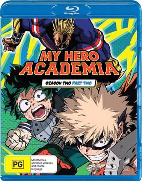 Buy My Hero Academia Season Part On Blu Ray Sanity