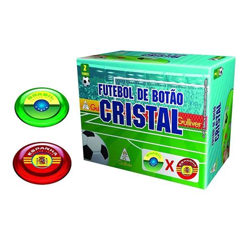 Futebol Botao Cristal Brasil X Espanha Casas Bahia