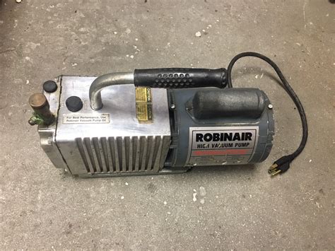 Robinair Vacuum Pump Parts List