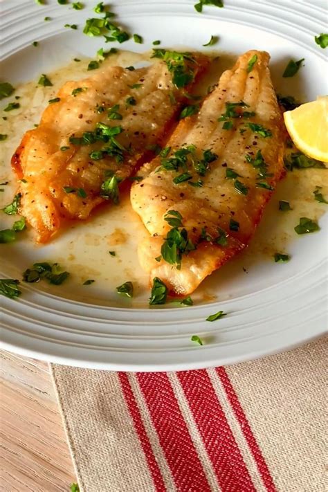 Dover Sole Meuniere Recipe Classic French Fish Dish