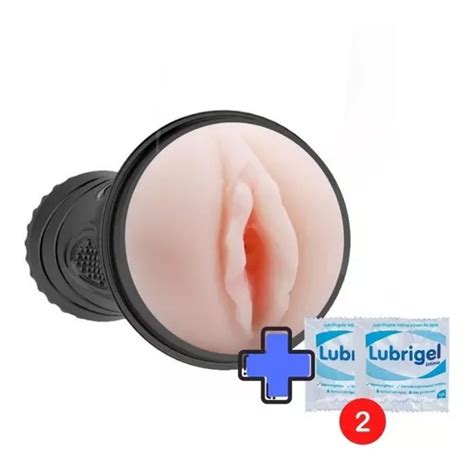 Masturbador Masculino Vagina Lanterna Vibrador Realistica