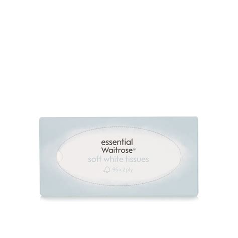 Essential Waitrose soft tissues 2ply 96s - Waitrose UAE & Partners