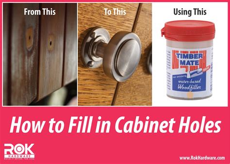 How To Fill Holes In Kitchen Cabinets Infoupdate Org