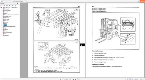 Toyota Forklift 7FGU 7FDU15 32 7FGCU20 32 Service Manual Auto Repair