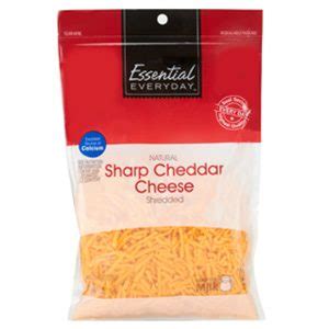 Shredded Sharp Cheddar Cheese Macros - Ketogenic.com