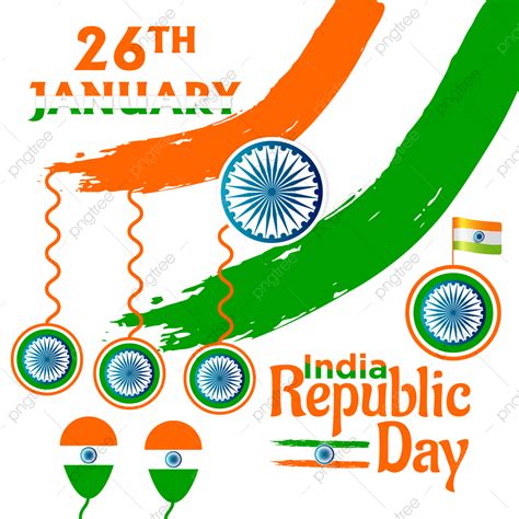 India Republic Day Vector Png Images Republic Day Of India With