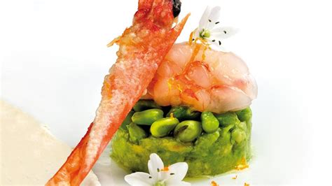 Receta De Tartar De Gambas Habitas Y Aguacates