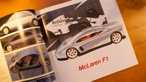 McLaren F1 Early Design Sketch I'd Never Seen