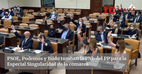 PSOE Podemos Y Bildu Tumban La PNL Del PP Para La Especial