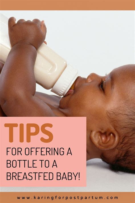 Importance Of Pace Feeding When Introducing A Bottle To Breastfed