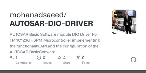 GitHub Mohanadsaeed AUTOSAR DIO DRIVER AUTOSAR Basic Software Module