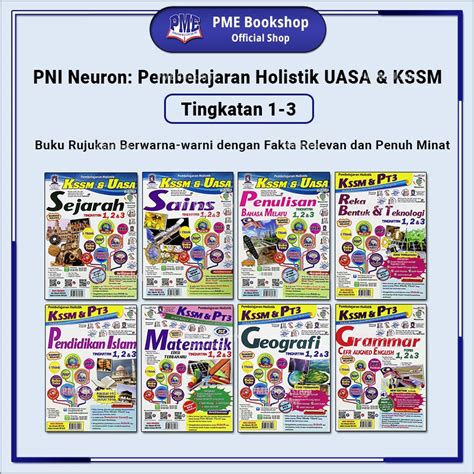 PME Bookshop PNI Neuron Holistic Learning KSSM UASA PT3 Form 1 2 3