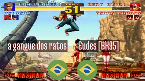 King Of Fighters 95 FT10 A Gangue Dos Ratos BR Vs Eudes BK95