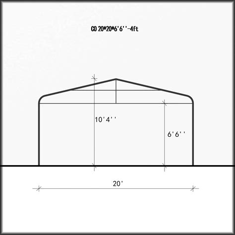 Deluxe Double Car Shelter 20 X 20 Abris Penguin