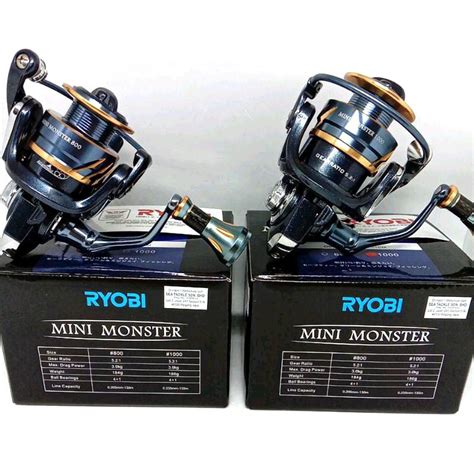 RYOBI MINI MONSTER 800 1000 Spinning Reel Shopee Malaysia