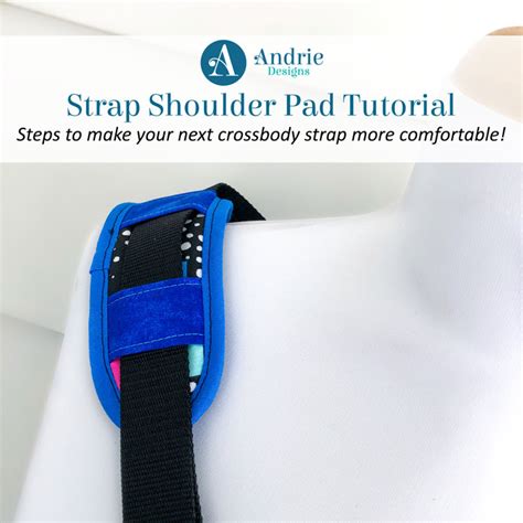 strap shoulder pad | Andrie Designs