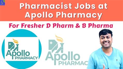 Fresher Pharma Jobs For D Pharma And B Pharma At Apollo Pharmacy