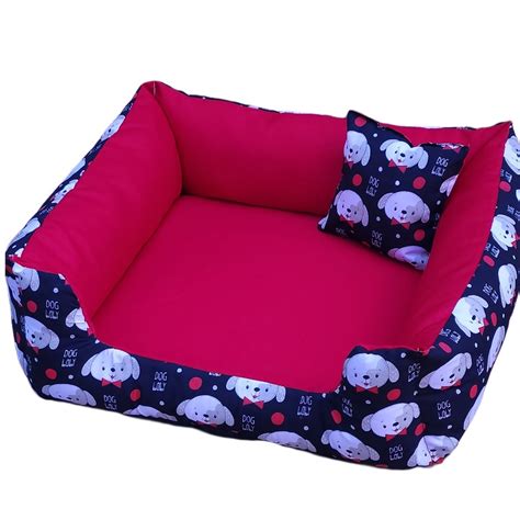 Cama Pet M Caminha De Cachorro Porte Medio Ou Gato 60x60cm Caminha