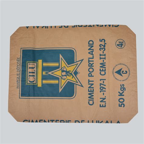 Multiwalls Pasted Valve Paper Bags For Hdk Cement Multiwall Paper